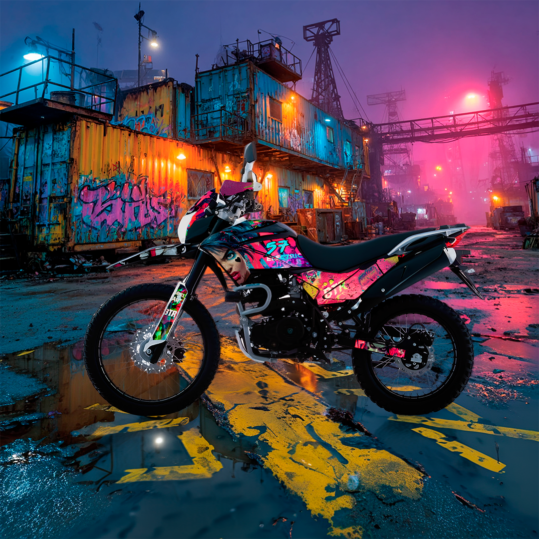 Sticker BTR Electric Circus– Kit Full Sticker Premium