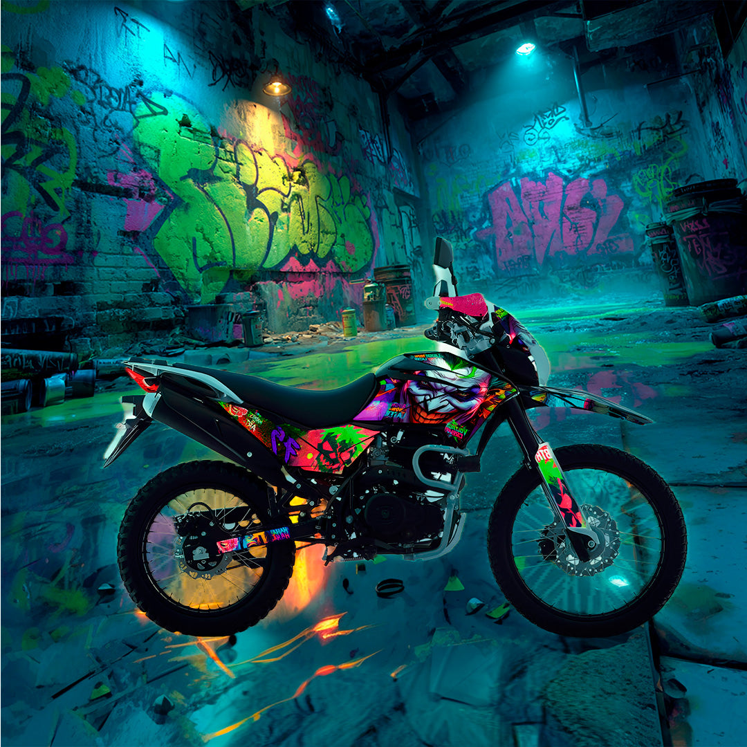 Sticker BTR Toxic Voltage Crew– Kit Full Sticker Premium