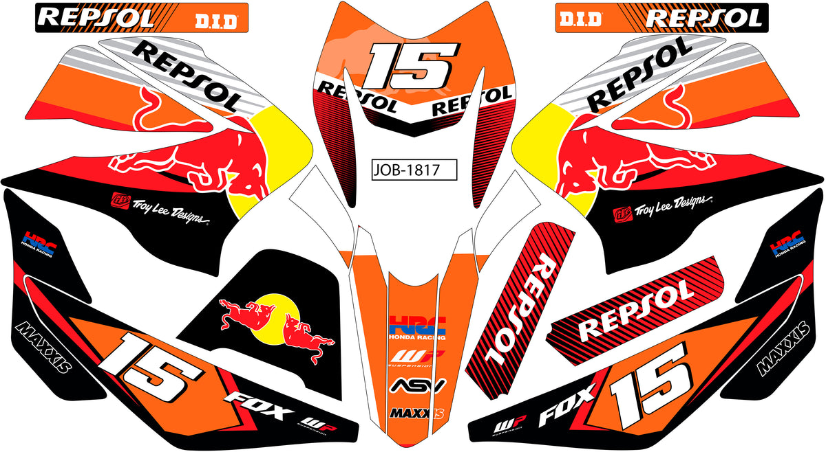 Kit de Gráficos BTR Repsol