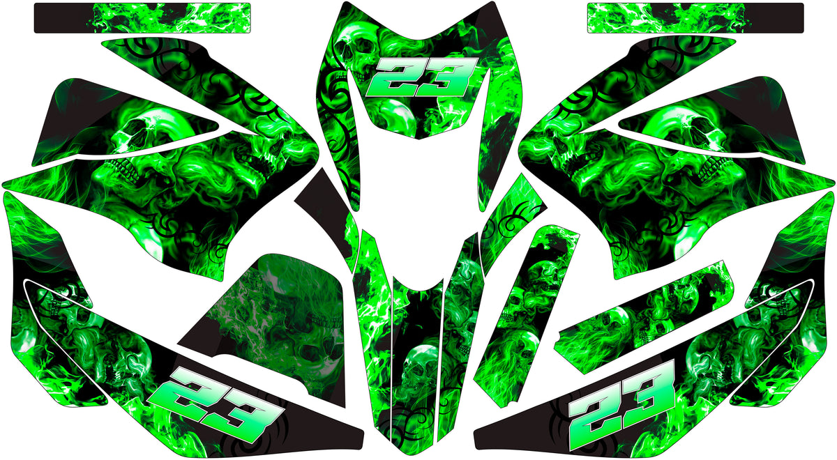 Kit de Gráficos BTR Verde