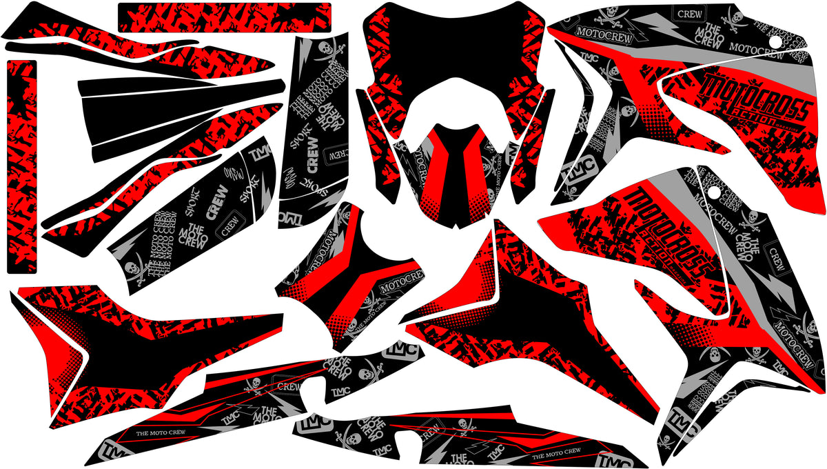 Kit de Gráficos BTR Motocrew