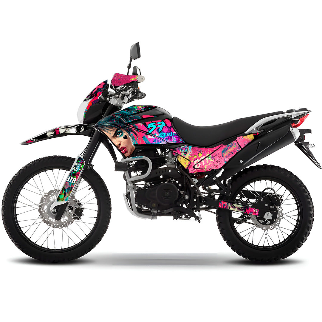 Sticker BTR Electric Circus– Kit Full Sticker Premium