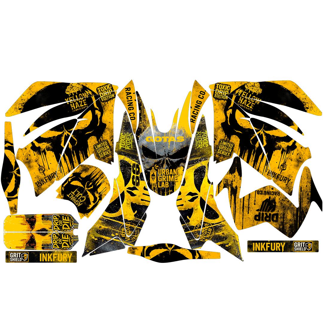 Sticker BTR Ink Fury– Kit Full Sticker Premium