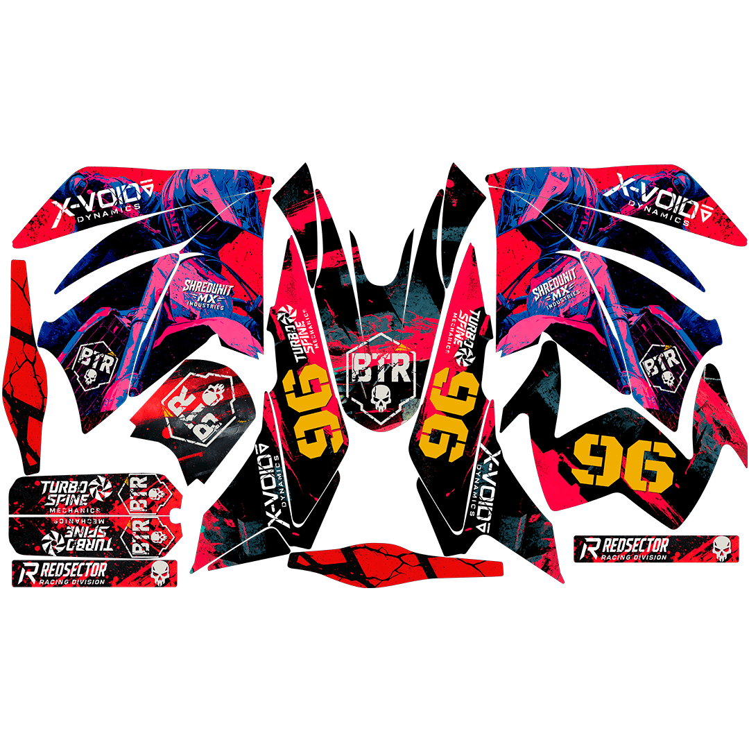 Sticker BTR Xvoid– Kit Full Sticker Premium