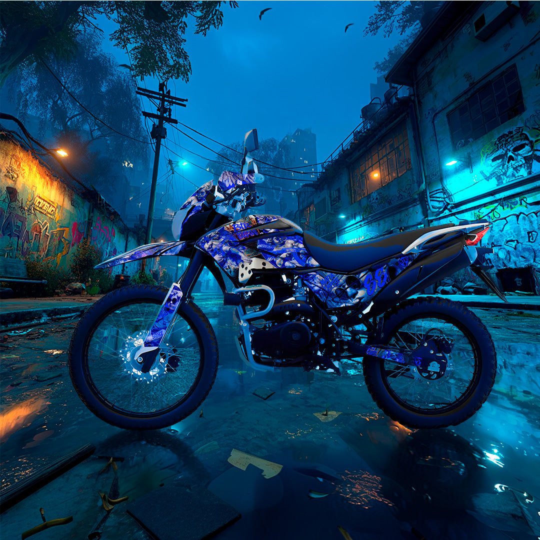 Sticker Blue Mafia Empire– Kit Full Sticker Premium
