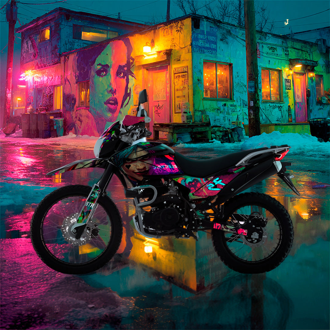 Sticker BTR Toxic Voltage Crew– Kit Full Sticker Premium