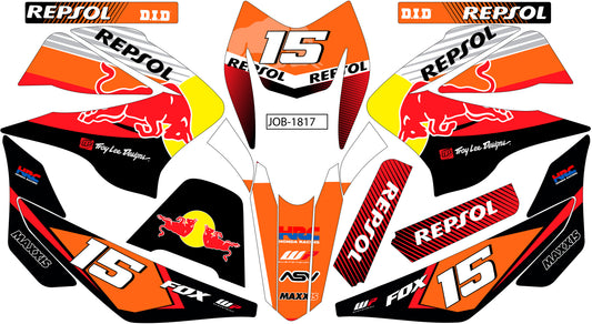 Kit de Gráficos BTR Repsol