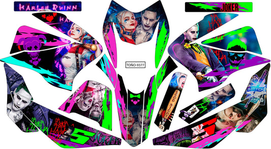 Kit de Gráficos BTR Harley Quinn & Joker