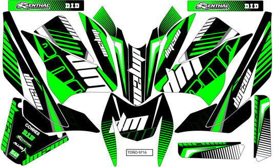 Kit de Gráficos BTR Verde Original